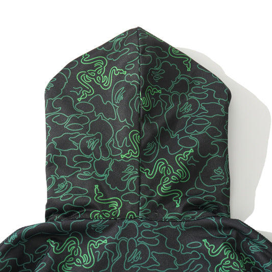 BAPE Shark Snake Zipper Hoodie