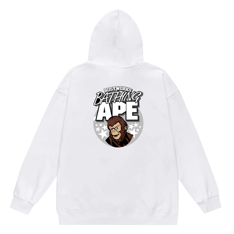 BAPE Ape Head Letter Pattern Hoodie