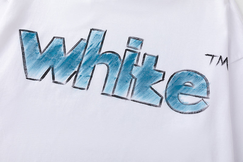 Off White Logo Pattern Printed T-Shirt