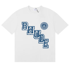 RHUDE Logo-Print Cotton T-Shirts