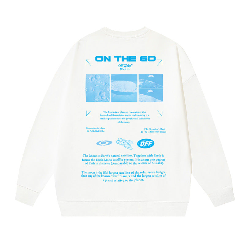 Off White Logo Cotton Sweatshirts