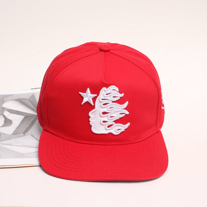 Hellstar OG Fitted Hat Red