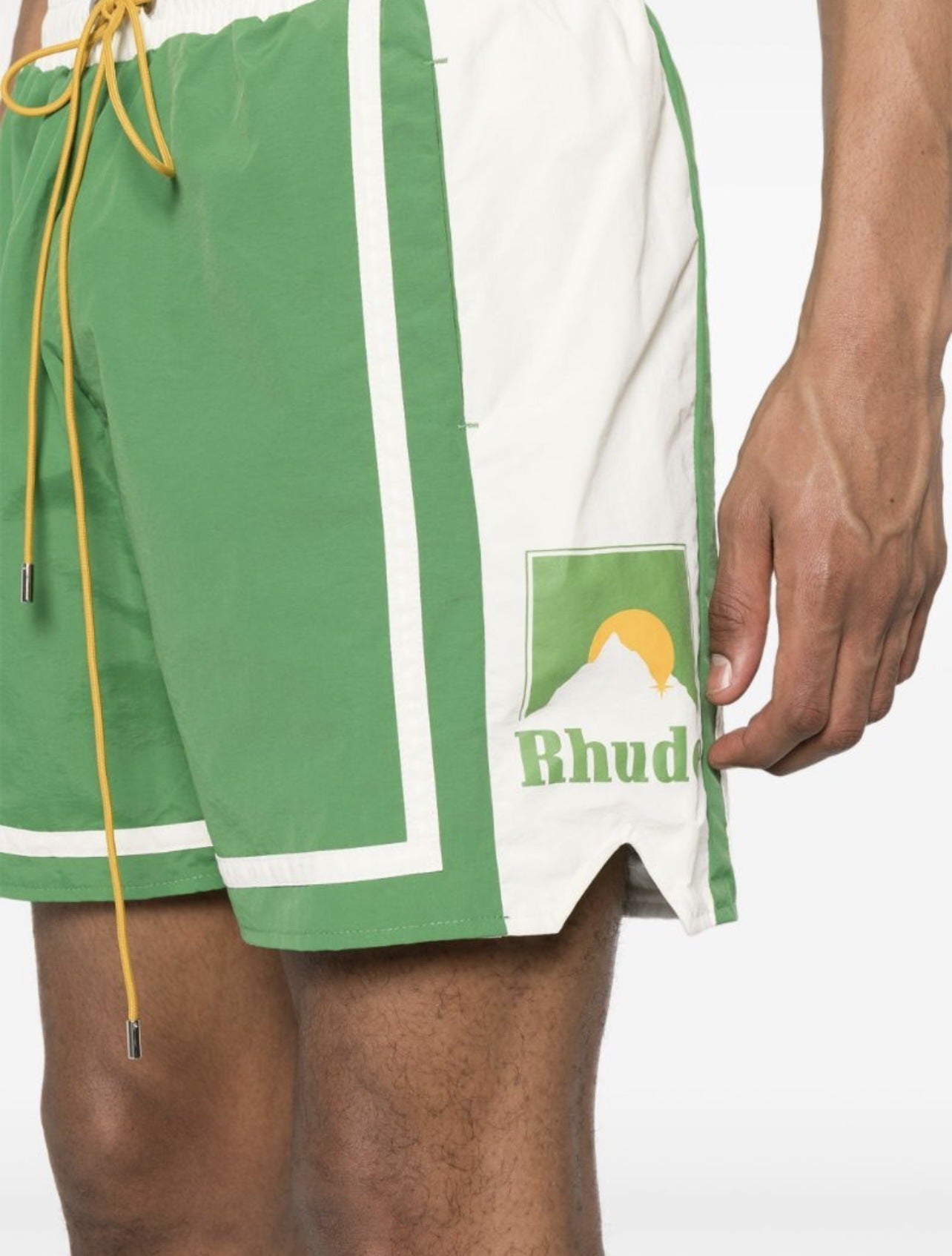 RHUDE Colourblock Track Short