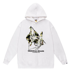 BAPE Ape Head Letter Pattern Print Hoodie