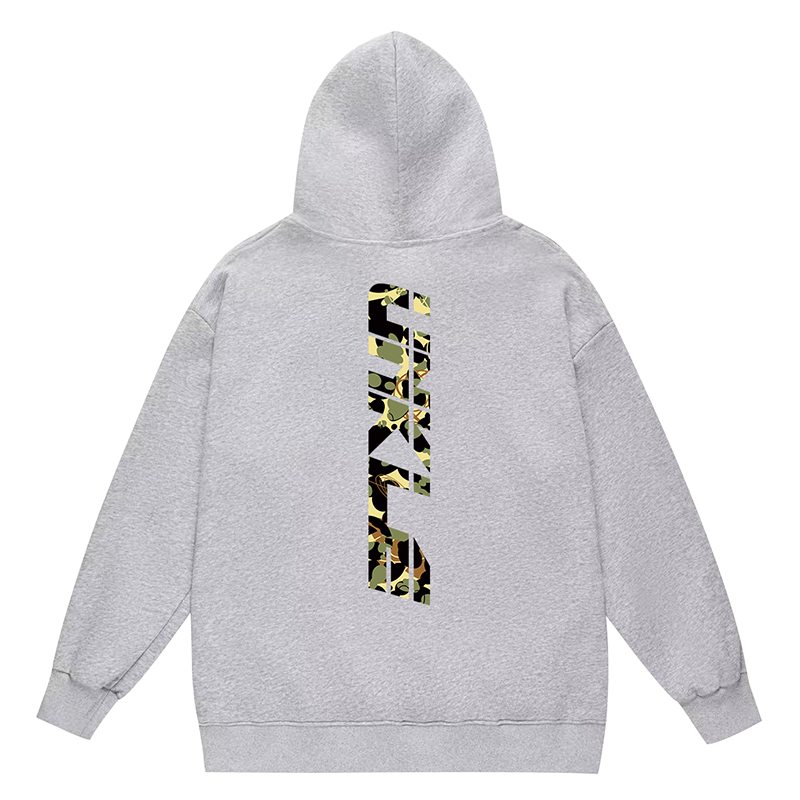 BAPE Ape Head Letter Pattern Print Hoodie