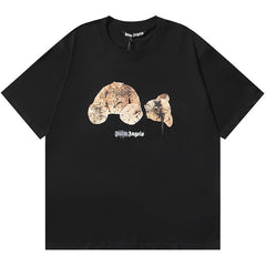 PALM ANGELS Decapitated bear T-Shirts