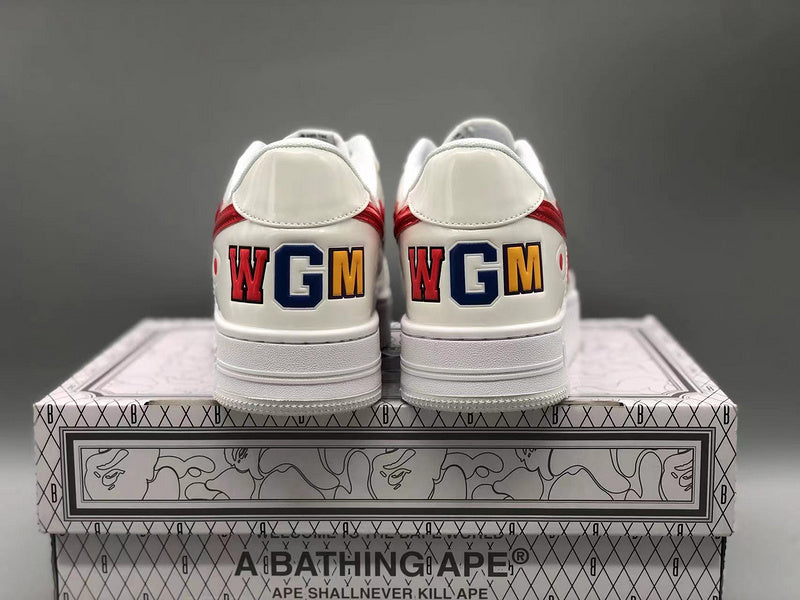 A Bathing Ape Bape Sta Low Shark White