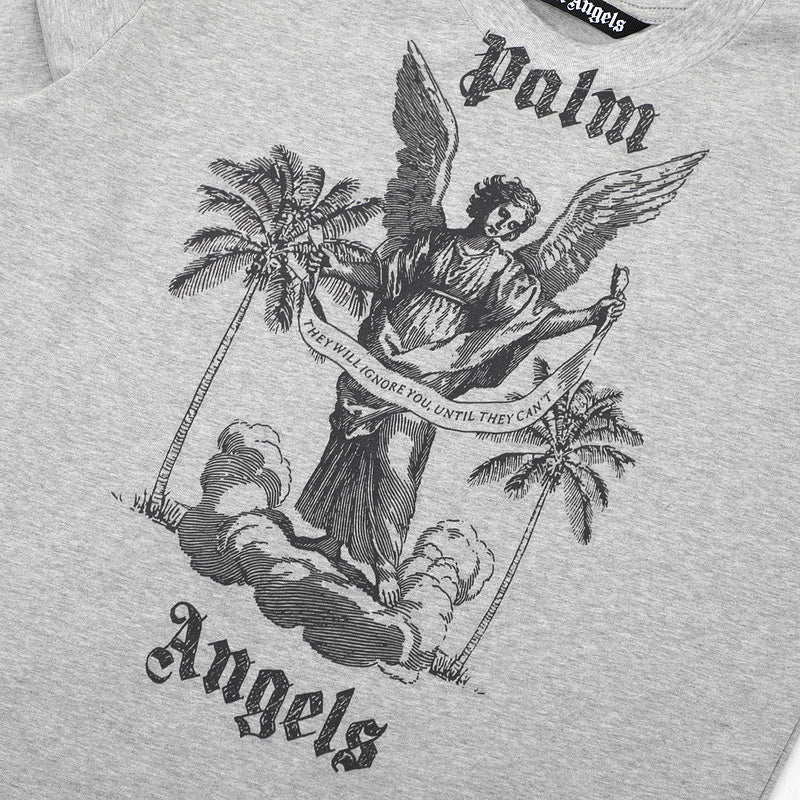 Palm Angels Slogan-Print Cotton T-Shirts