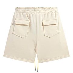 RHUDE RH embroidery letters Shorts