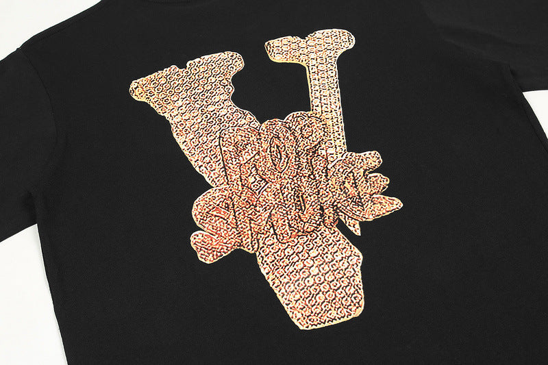 Pop Smoke x Vlone Chain T-Shirt