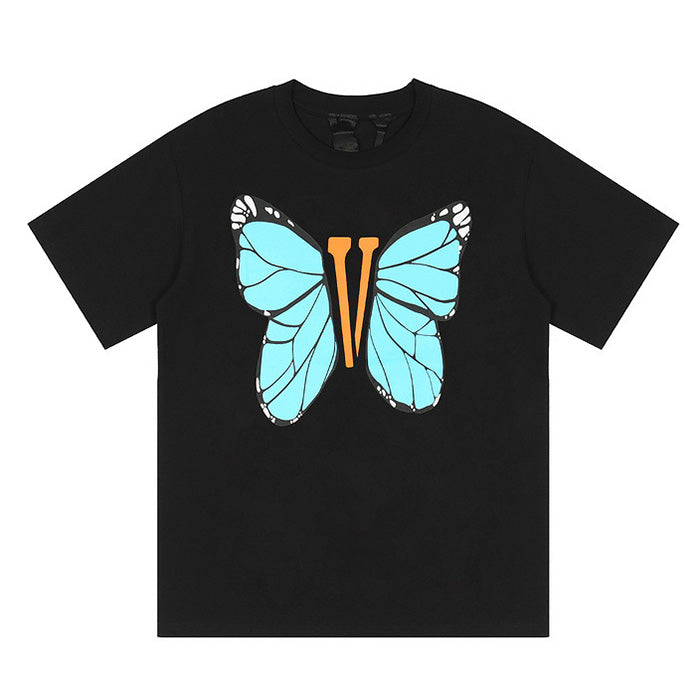 VLONE Butterfly T-Shirt Sky blue