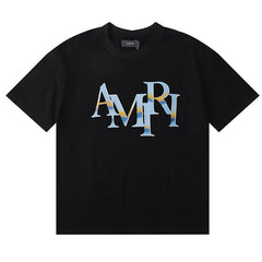 AMIRI Staggered Logo-Print Cotton-Jersey T-Shirts